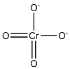 铬酸盐, , 结构式