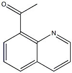 8-乙酰基喹啉 结构式