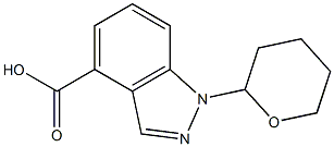 1-(TETRAHYDROPYRANYL)-1H-INDAZOLE-4-CARBOXYLICACID