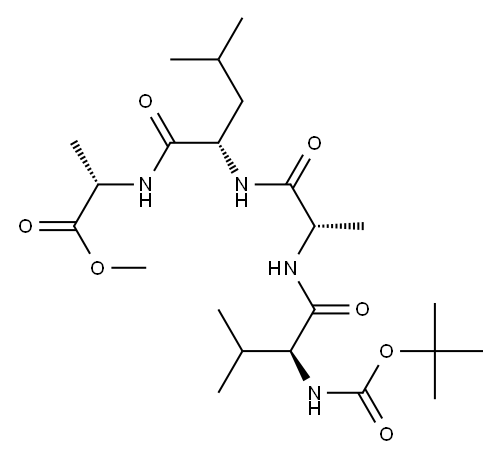 tert-butoxycarbonyl-valyl-alanyl-leucyl-alanine methyl ester