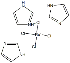imidazolium-tetrachlorobisimidazole ruthenium(III)