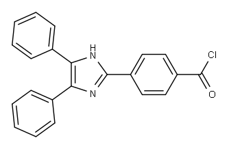 4-(4,5-diphenyl-1H-imidazol-2-yl)benzoyl chloride