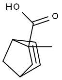 5-norbornene-2-carboxylic acid-2-methyl ester Structure