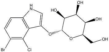 (2R,3S,4S,5R,6R)-2-[(5-bromo-4-chloro-1H-indol-3-yl)oxy]-6-(hydroxymethyl)oxane-3,4,5-triol