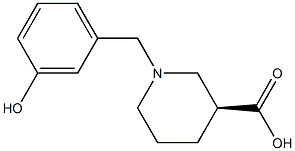 (3S)-1-(3-hydroxybenzyl)piperidine-3-carboxylic acid
