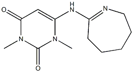 1,3-DIMETHYL-6-(3,4,5,6-TETRAHYDRO-2H-AZEPIN-7-YLAMINO)PYRIMIDINE-2,4(1H,3H)-DIONE