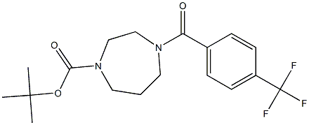 tert-butyl 4-[4-(trifluoromethyl)benzoyl]-1,4-diazepane-1-carboxylate