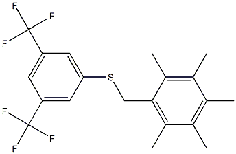 1-({[3,5-di(trifluoromethyl)phenyl]thio}methyl)-2,3,4,5,6-pentamethylbenzene