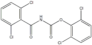 2,6-dichlorophenyl N-(2,6-dichlorobenzoyl)carbamate