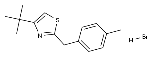 4-(tert-butyl)-2-(4-methylbenzyl)-1,3-thiazole hydrobromide