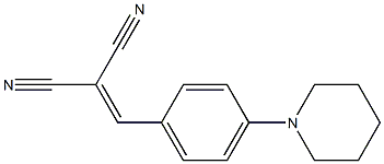 2-[(4-piperidinophenyl)methylene]malononitrile