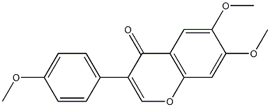 6,7-dimethoxy-3-(4-methoxyphenyl)-4H-chromen-4-one