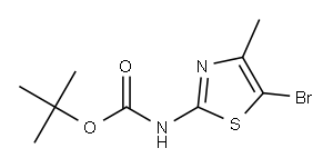 tert-butyl 5-bromo-4-methylthiazol-2-ylcarbamate