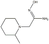 (1Z)-N'-hydroxy-2-(2-methylpiperidin-1-yl)ethanimidamide