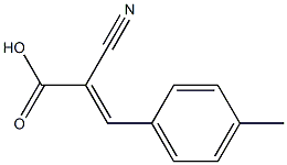(2E)-2-cyano-3-(4-methylphenyl)prop-2-enoic acid