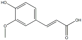 (2E)-3-(4-hydroxy-3-methoxyphenyl)prop-2-enoic acid