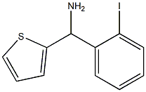 (2-iodophenyl)(thiophen-2-yl)methanamine Structure