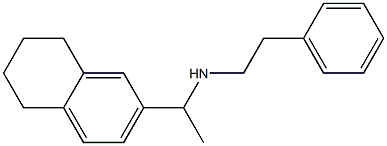 (2-phenylethyl)[1-(5,6,7,8-tetrahydronaphthalen-2-yl)ethyl]amine