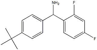 (4-tert-butylphenyl)(2,4-difluorophenyl)methanamine