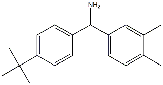 (4-tert-butylphenyl)(3,4-dimethylphenyl)methanamine