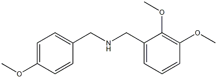 [(2,3-dimethoxyphenyl)methyl][(4-methoxyphenyl)methyl]amine