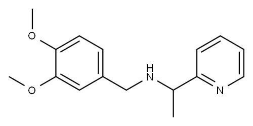 [(3,4-dimethoxyphenyl)methyl][1-(pyridin-2-yl)ethyl]amine