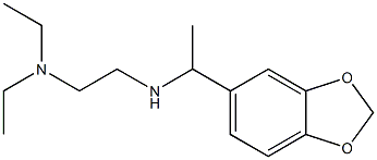 [1-(2H-1,3-benzodioxol-5-yl)ethyl][2-(diethylamino)ethyl]amine