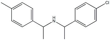 [1-(4-chlorophenyl)ethyl][1-(4-methylphenyl)ethyl]amine