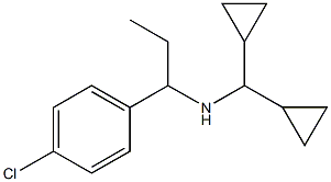 [1-(4-chlorophenyl)propyl](dicyclopropylmethyl)amine