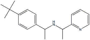 [1-(4-tert-butylphenyl)ethyl][1-(pyridin-2-yl)ethyl]amine
