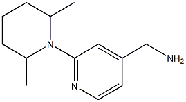 [2-(2,6-dimethylpiperidin-1-yl)pyridin-4-yl]methylamine