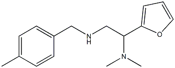 [2-(dimethylamino)-2-(furan-2-yl)ethyl][(4-methylphenyl)methyl]amine