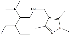 [2-(dimethylamino)-3-ethylpentyl][(1,3,5-trimethyl-1H-pyrazol-4-yl)methyl]amine
