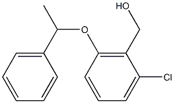 [2-chloro-6-(1-phenylethoxy)phenyl]methanol