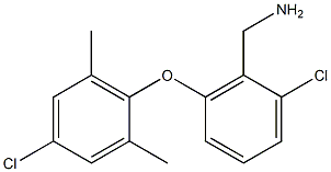 [2-chloro-6-(4-chloro-2,6-dimethylphenoxy)phenyl]methanamine