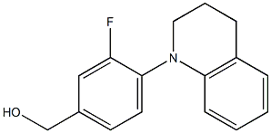 [3-fluoro-4-(1,2,3,4-tetrahydroquinolin-1-yl)phenyl]methanol