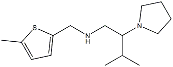 [3-methyl-2-(pyrrolidin-1-yl)butyl][(5-methylthiophen-2-yl)methyl]amine