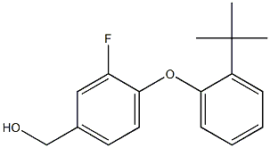[4-(2-tert-butylphenoxy)-3-fluorophenyl]methanol