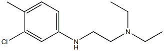 {2-[(3-chloro-4-methylphenyl)amino]ethyl}diethylamine