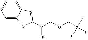 1-(1-benzofuran-2-yl)-2-(2,2,2-trifluoroethoxy)ethan-1-amine