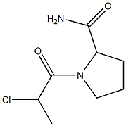 1-(2-chloropropanoyl)pyrrolidine-2-carboxamide