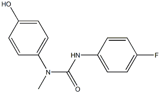 1-(4-fluorophenyl)-3-(4-hydroxyphenyl)-3-methylurea