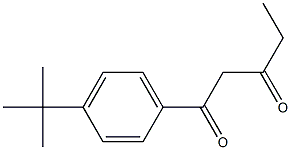 1-(4-tert-butylphenyl)pentane-1,3-dione