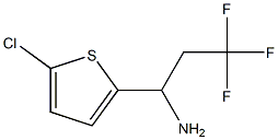 1-(5-chlorothiophen-2-yl)-3,3,3-trifluoropropan-1-amine