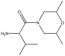 1-[(2,6-dimethylmorpholin-4-yl)carbonyl]-2-methylpropylamine