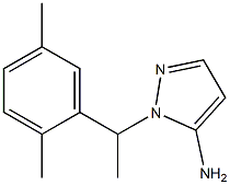 1-[1-(2,5-dimethylphenyl)ethyl]-1H-pyrazol-5-amine