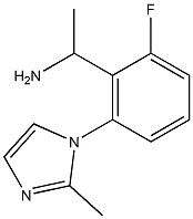 1-[2-fluoro-6-(2-methyl-1H-imidazol-1-yl)phenyl]ethan-1-amine