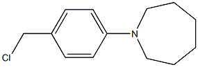 1-[4-(chloromethyl)phenyl]azepane