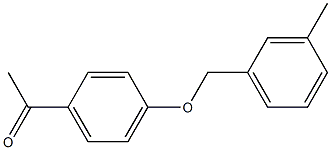 1-{4-[(3-methylphenyl)methoxy]phenyl}ethan-1-one