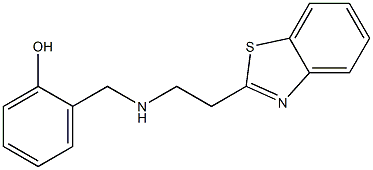2-({[2-(1,3-benzothiazol-2-yl)ethyl]amino}methyl)phenol